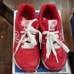 Red 574 New Balances
